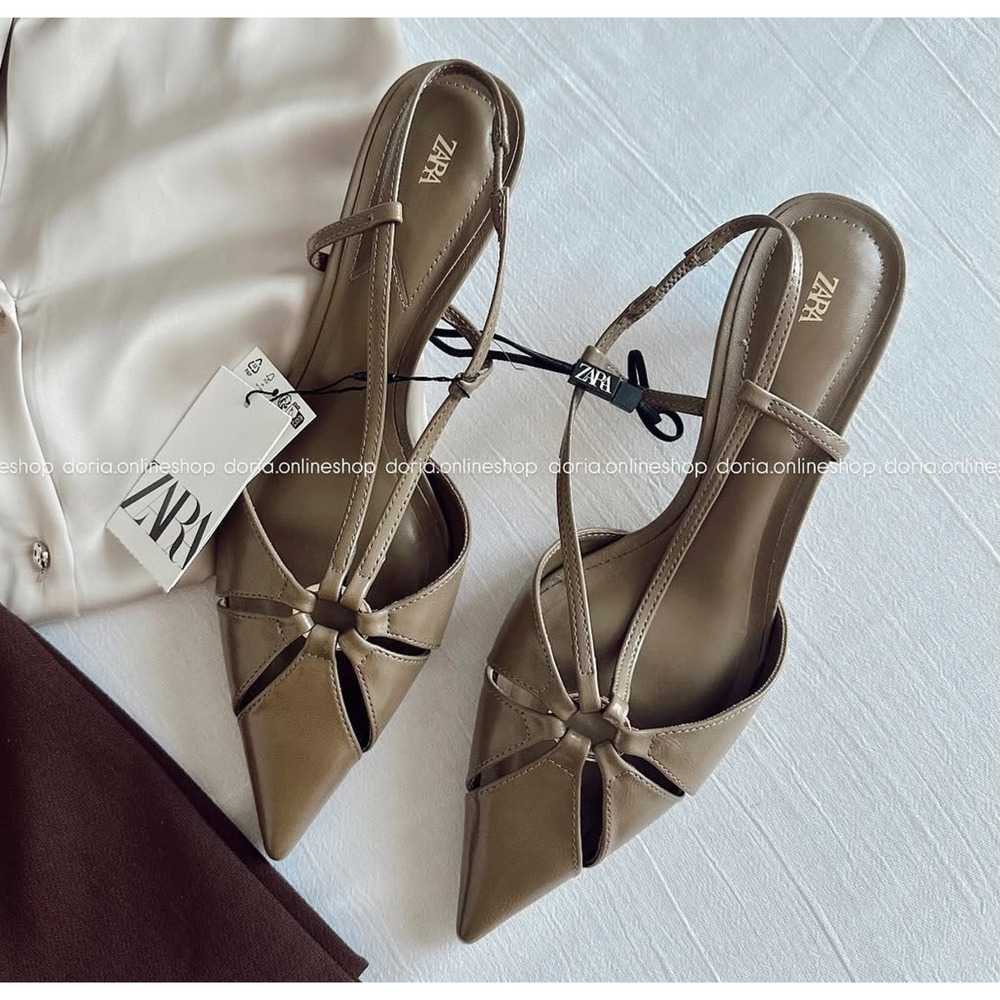 ZARA Pointed Toe Heels NWT - Picture 9 of 16